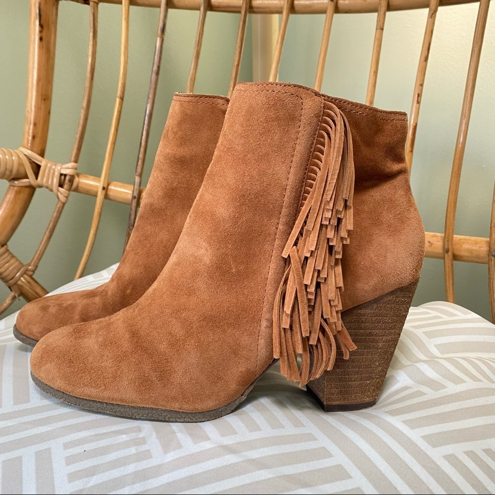 Vince leather country booties